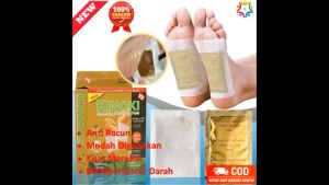 KINOKI GOLD (1 BOX ISI 10 PCS) DETOX HERBAL KOYO PENYERAP RACUN DALAM TUBUH