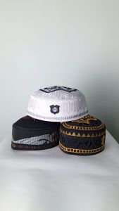 Peci Assagofah Bordir Dewasa Kopiah Songkok Bahan Premium