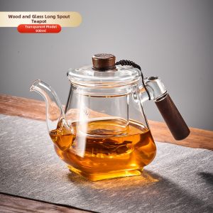 GIANXI | Heat Resistant Durable Tea Water Separation Glass Teapot