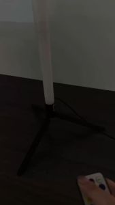 RGB Light Corner Floor Lamp: A Minimalist Nordic Bedroom Lighting Design