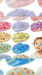 10pcs Terapi Lazy Eye Patch Penutup Mata Lazy Eyes Ortopad Eye Patch Amblyopia Perawatan Medis Eye Patch Anak
