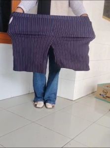 Celana Kulot Pendek Super Jumbo Tebal & Melar