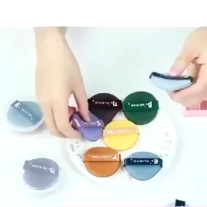 [BISA COD] BEAUTY POWDER PUFF FOUNDATION SPONS SPONGE BEDAK TABUR BENTUK BULAT  MAKE UP SPONS CUSHION BB CREAM MAKE UP LEMBUT BEAUTY APPLICATOR