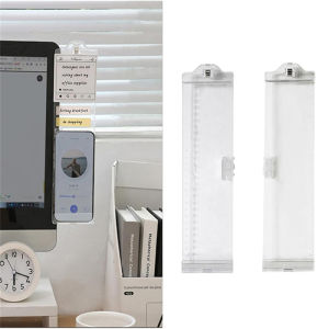 Monitor Sticky Note Organizer Sticky Note Holders for Desk Monitor Desktop Book Stands Burr-Free Organizing Board for Business