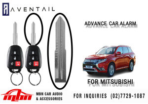 Car Alarm System Hot Selling Car Alarm For Mitsubishi Cars with Standard Key Aventail with std key Auto Security Car Alarm System