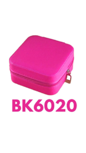 Kotak Perhiasan Mini Jewelry Box Tempat Penyimpanan Cincin Kalung Dan Anting Mewah Terbaru BK6020