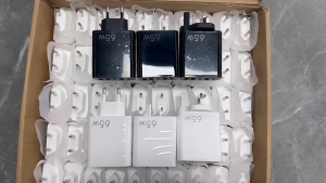 65W USB Charger 5 Port PD Fast Charging Charger Travel Adapter UK Plug Type C