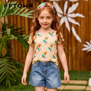 PPTOWN | Loose Fit Summer Casual Denim Shorts