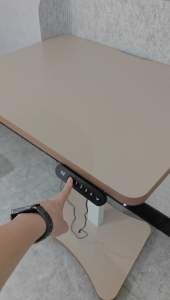 Adjustable height table with shifting center of gravity 71*46*2.5CM Small Desk Movable sofa table Electric control