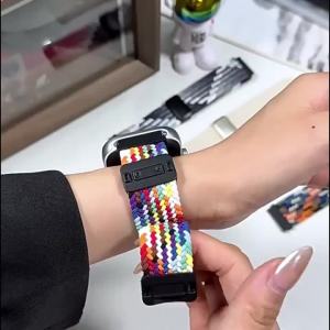 Case+Braided Strap for Xiaomi Smart Mi Band 9 8 Active Sports Magnetic Nyon Bracelet Correa+Cover for Redmi Band 3 2 Accessories
