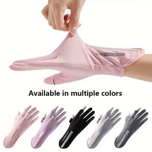 Breathable lightweight and sun-protective gloves with elastic fit and no tightness suitable for both household chores and out