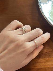 Fashionable Commuter Style Starfish Ring for Women Elegant Minimalist Design Korean Style Precise Finger Ring Sea Creature Pattern