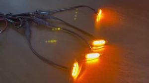 Đèn LED 4 Trong 1 Cho Lưới Tản Nhiệt Trước Xe Hơi Đèn Báo Rẽ Màu Hổ Phách Khói Cho Xe Jeep SUV Địa Hình Ford Toyota - Đèn Chạy Ban Ngày
