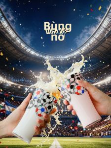 JIXIANSHENG | Creative World Cup Ceramic Mug Gift