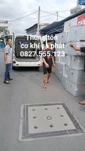 Thùng đựng đồ đa năng không có bánh xe đựng đồ dùng công trình đựng đồ nghề kích thước 50x30x30