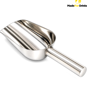 BarEase Premium 304 Stainless Steel Multipurpose Scoop – Ice Coffee Beans & Dry Goods Serving Scoop