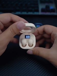Tai nghe mini SK19 bluetooth 5.3 độ trễ thấp âm thanh ấm bass căng kèm micro đàm thoại to rõ