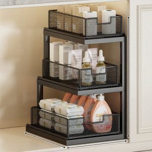 MUGG | Sliding Sink Organizer Shelf Large Capacity Multiple Layers