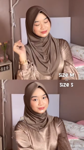 Bergo sport pet tebal ukuran M Jilbab olahraga Pet Tebal Best Bergo Sport size M || Jilbab instant pet besar M || Hijab Sporty polos menutupi dada || Bergo sport Ukuran M