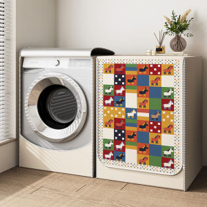 YINSHANG | Oil Painting Style Water-resistant Dustproof Outdoor Use Washer Cover