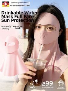 KEKESHANGJIA | Ultraviolet Protection Face Mask for Women Drinkable