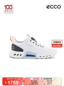 Ecco Mens Golf Shoes New C4 Series Fashionable Sports Shoes Comfortable Casual Footwear for Golfing And Everyday Use