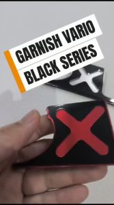 COVER LEHER RADIATOR BLACK SERIES GARNISH HONDA VARIO 125 150 PCX ADV 150 TWO TONE