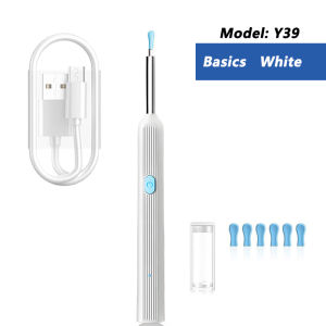 Smart Visual Ear Cleaner HD Ear Sticks Otoscope USB C Charging Endoscope Wax Removal Tool Earpick MIni Camera Health Care Set