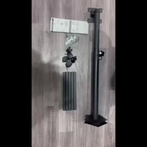 Display Mounting Arm Computer Stand Floor Portable PC Monitor Stand Mobile Monitor Computer Floor Stand Vertical Lifting Wall Mount Brackets Horizontal Frame