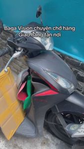 Giá đỡ hay Baga sau inox chuyên chở hàng dòng xe Vision Phụ Kiện