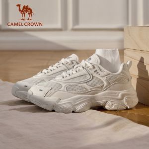 CAMEL CROWN MOONLIGHT Chunky Sneakers | Retro Platform Running Shoes | Lightweight Breathable Non-Slip Shock-Absorbing All-Day Comfort Versatile Street Style