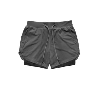 Camo Running Shorts Male Gym Sports Shorts 2 In 1 Quick Dry Workout Training Gym Fitness Jogging Short Pants Summer Men Shorts ﻿