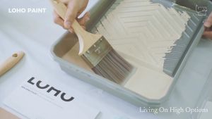Cọ quét sơn cao cấp lông cước siêu mượt cán gỗ loại tốt 3 inch 1.5 inch