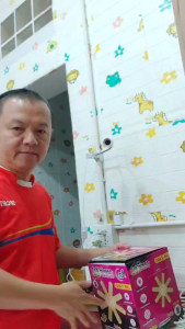 หลอดไฟทรงใบพัด 8+1 รุ่นใหม่ รุ่นเพชร 480 วัตต์ แสงสว่าง รุ่น JM-7480 แสงขาว และแสงเหลือง