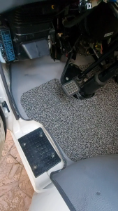 10mm Thick PVC Spaghetti Coil Matting for Mitsubishi L300 (Front Row) Perfect Fit Slip-Resistant Car Mat Floor Mat