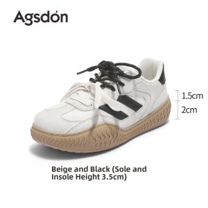 Agsdon | Thick Sole Internal Height Increase Women Shoes