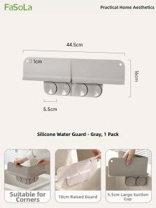 FaSoLa | Splash-proof Water Barrier for Kitchen Sink