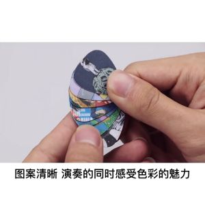 (Phím gảy) đàn guitar ukulele Pick gảy đàn guitar dẻo dai hình hoạt hình cực ngầu pikachu phi hành gia one piece naruto