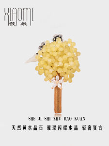 Original Design Happy Tree And Bird Retro Elegant Pin High-End Shining Crystal Artistic Brooch Womens Fashion Jewelry Accessories