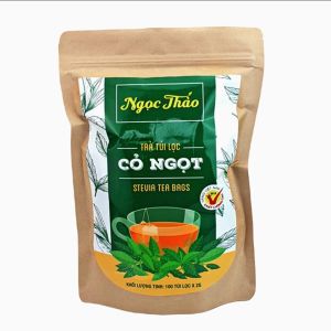 TRÀ CỎ NGỌT TÚI LỌC NGỌC THẢO (100 GÓI NHỎ × 2G) GIÚP ỔN ĐỊNH HUYẾT ÁP BỔ THẦN KINH