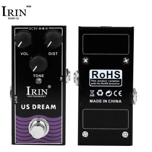 IRIN | IRIN RF-04 US Dream High Gain Distortion Guitar Điện Hiệu Ứng Bàn Đạp Kim Loại Điều Khiển Bằng Ống Khuếch Đại Phần