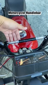 StopGuard Cross bar for motorcycle Aluminum Alloy Extension Bracket Adjustable Bold Upgrade Version Universal Handle Bar Crossbar