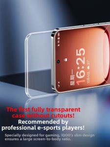CHECKON | Transparent Hole-Free Tempered Glass Screen Protector for Iqoo Neo 11 Iqoo 15/13/10 Pro Iqoo Z10 Turbo 9S Pro 8 11S/5 Neo 7 Z8X Vivo 6SE