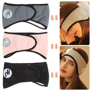 1Pcs Noise-reducing Anti-noise Earmuffs Adjustable 2 in 1 Eye Mask Insulated Sound Insulation Sleep Earplugs For Men Women