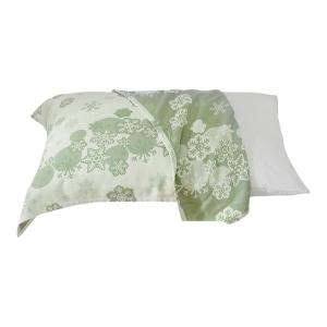 Natural Bamboo Fiber Pillowcase Cool Sensation Antibacterial Green Single Person Summer Pillow Cover Durable Bedding Accessories