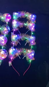 ขายในราคาส่ง12ชิ้น ที่คาดผมมีไฟหูกระต่ายมีไฟLED เครื่องประดับผมงานปาร์ตี้และเทศกาลต่างๆ