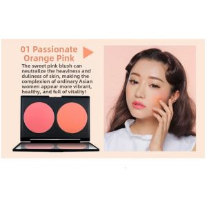 Dual-Color Highlight Shadow Powder Palette