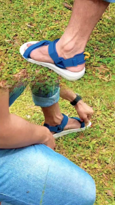 Sandal Gunung Petualang Sawarna-Sandal Strap Palang Pria Wanita