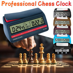 Alloet | Chess Clock Professional Chess Digital Timer Multipurpose Chess Competition Game Stopwatch with Basic Bonus Count Up Down Timer