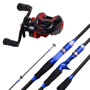 bc casting 1 set murah/Set Alat Pancing Murah Pancing 1 Set Murah Dan Kuat 1.8m 2.1m 2.4m 2 Bagian Pancing Dengan Gulungan 18+1 Casting Pancing Berputar Seri / Roda Pancing Air Asin Rasio 7.2:1 / reel bc murah berkualitas / ril pancing promo cuci gudang